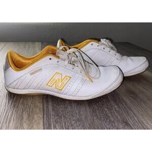 New Balance 474 Women’s US Size 6 White Yellow Sneaker Shoes WL474SC7